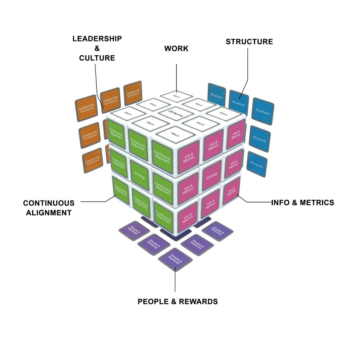 AlignOrg Cube Model