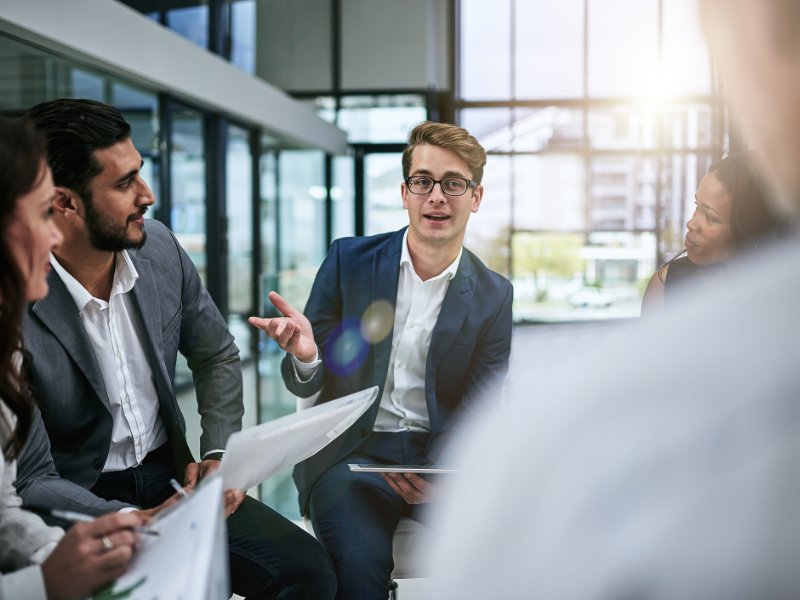 An employee acts as an informal influencer